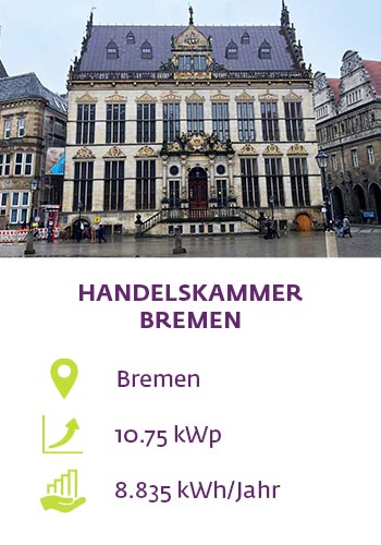 Solaranlagen Referenz IHK Bremen